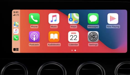 雅江apple维修网点分享如何将iPhone连接到CarPlay 