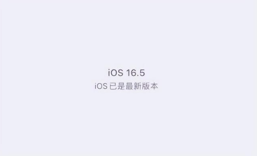 雅江苹果维修中心分享什么时候会发布iOS16.5正式版 