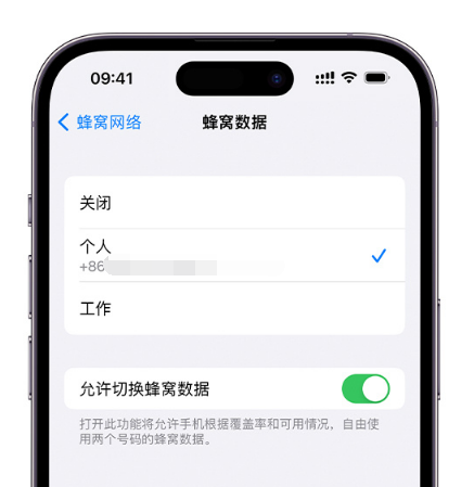 雅江苹果维修服务分享如何在iPhone上使用双卡 