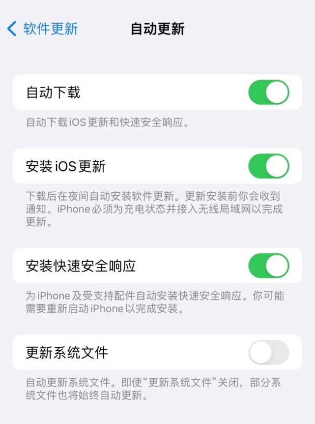 雅江苹果手机维修分享苹果快速安全响应更新有必要安装吗 